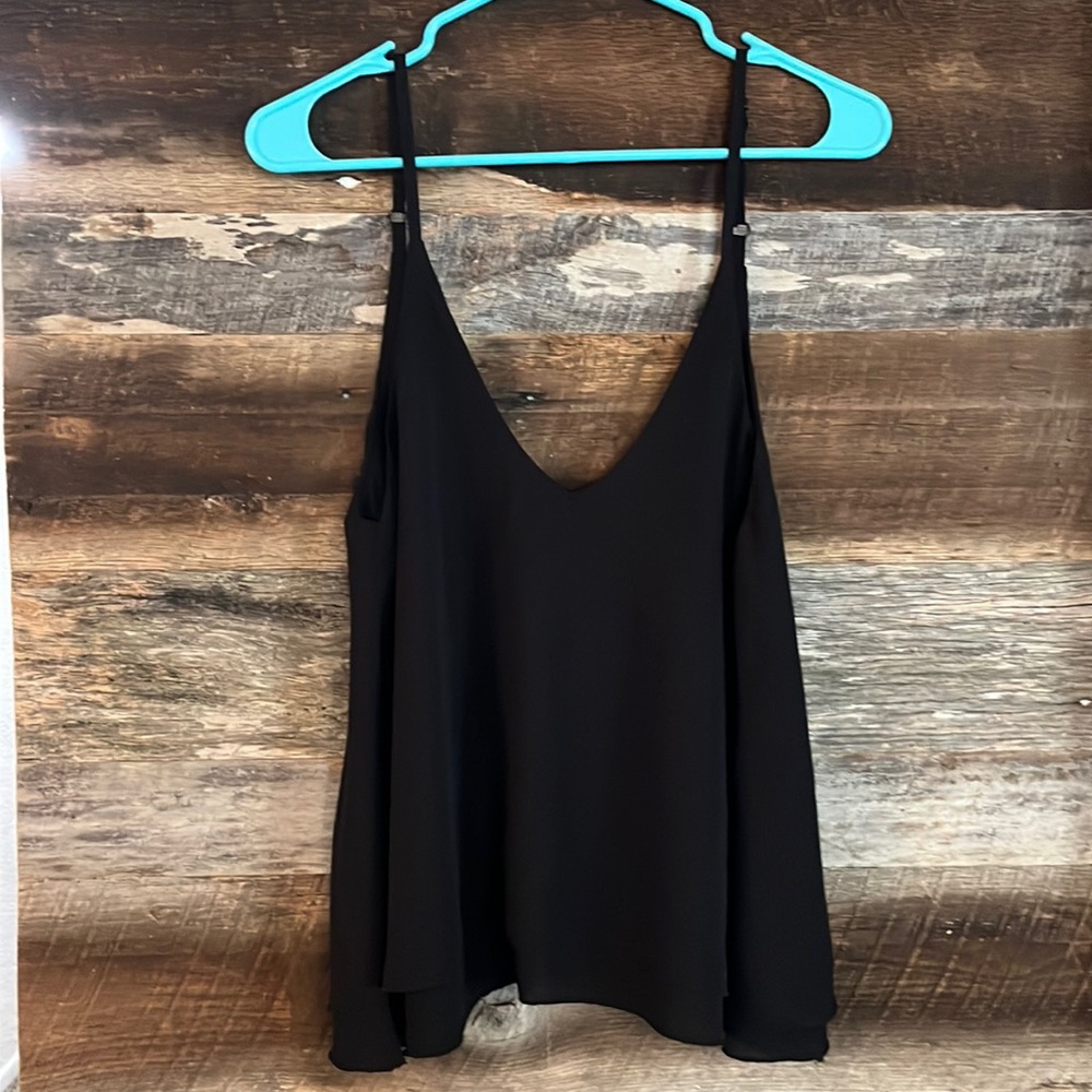 Sexy black tank top